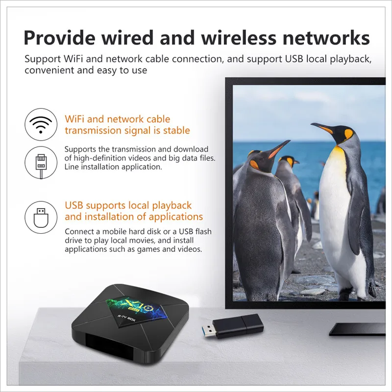 X10 MINI Android 10.0 Tv Box H313 Smart X10 Tv Set Top Box (10)