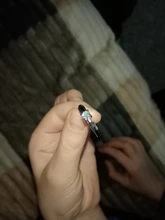 Anillo de compromiso de piedras redondas y pequeñas para mujer, sortija de boda de cristal Plata de Ley 925 auténtica