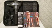 Pistola de masaje de tejido profundo, terapia de estimulación de músculos, alivio del dolor para EMS, relajación, moldeador de Fitness