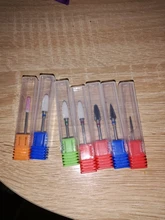 Brocas eléctricas para manicura broca de clavo de cerámica, 2 uds., pulidora de uñas