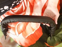 Funda de mango para cochecito de bebé, manillar de cochecito de cuero PU, cubiertas protectoras para reposabrazos, accesorios para cochecito