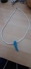 HangZhi 2020 Nuevos Bohemios colorido cuentas tejido hecho a mano barroco perla simulada collar tipo cadena hasta la clavícula joyas gargantilla
