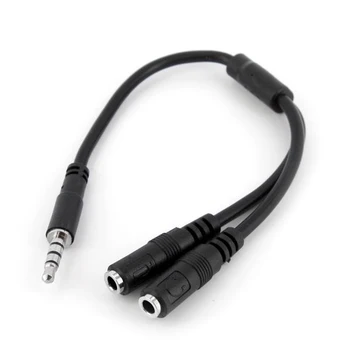 

Cable y splitter headset for 3.5MM JACK M-2F
