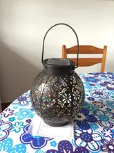 Led-Lantern Control Solar-Lamp Garden-Light Sensitive-Sensor Hanging Outdoor Olive-Shape