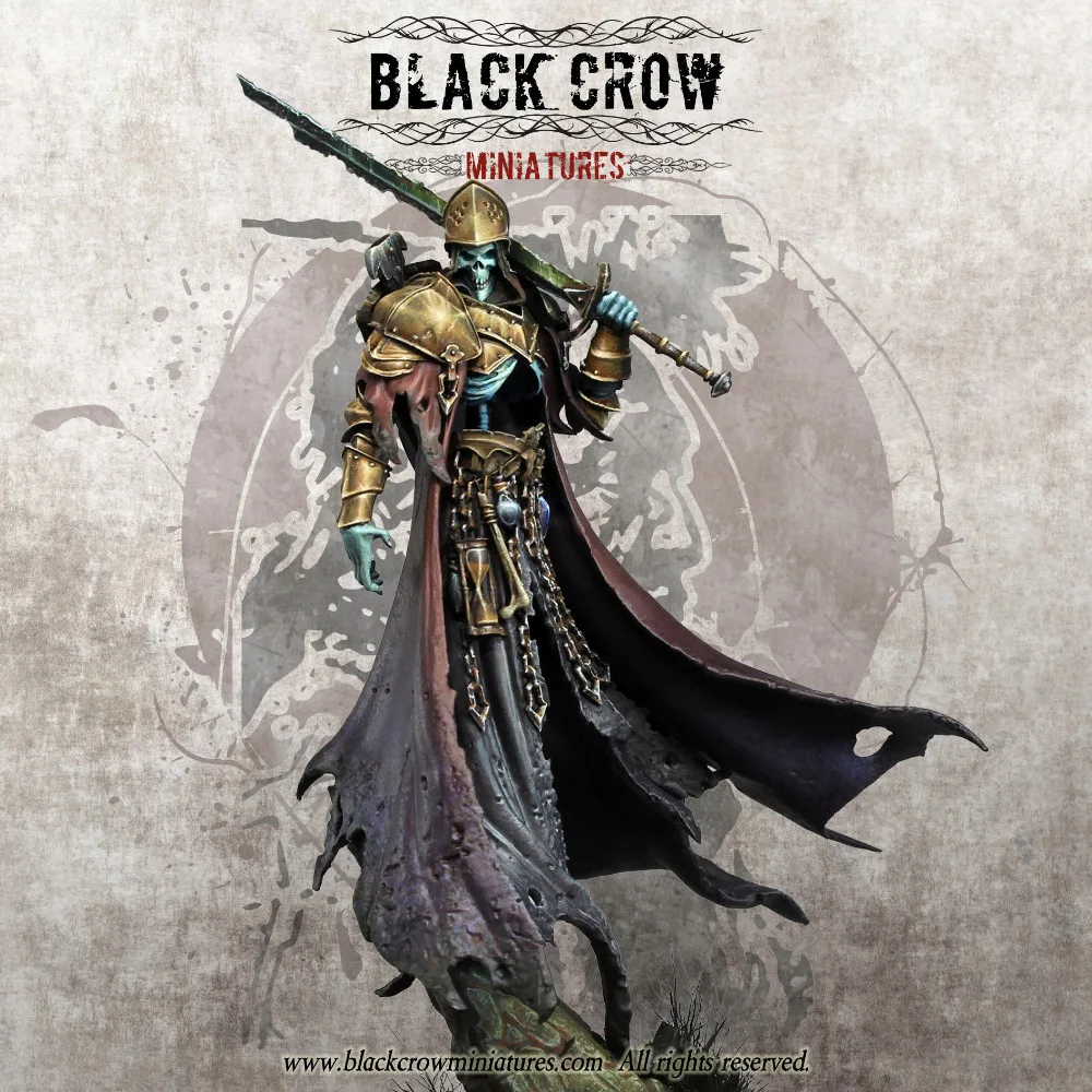 [Loong Way Miniatures] черная ворона миниатюры WRAITH 75 мм
