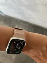 Correa de enlace de cuero para Apple watch, banda de 44mm, 40mm, 38mm, 42mm, pulsera de bucle magnético original, iWatch seires 3, 5, 4, 6 SE