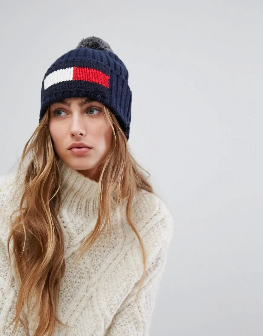 womens tommy beanie OFF-61% >Free Delivery