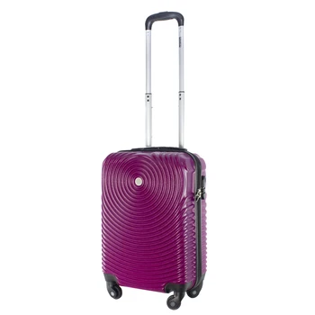 

Suitcase on wheels PROFFI TRAVEL "TOUR SPACE" 20' plastic small 55х35х22, RUBY, S
