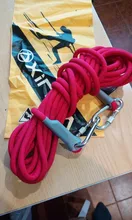 XINDA-Cuerda para escalada en roca de 10M, accesorio de seguridad profesional para deportes al aire libre, de alta resistencia, de 9,5mm de diámetro