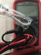 UNI-T-multímetro Digital UNI T, valores eficaces verdaderos UT890C UT890D + rango Manual AC DC, probador de temperatura de capacitancia, retroiluminación