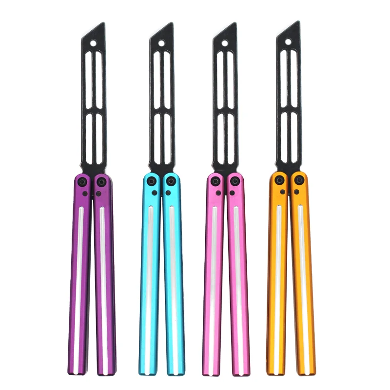 Theone Butterfly Knife Squid Trainer Cnc Onepiece Aluminumalloy