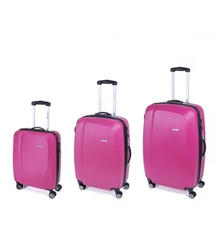 

Game 3 Suitcases 4 Wheels Gabol Line Fuchsia