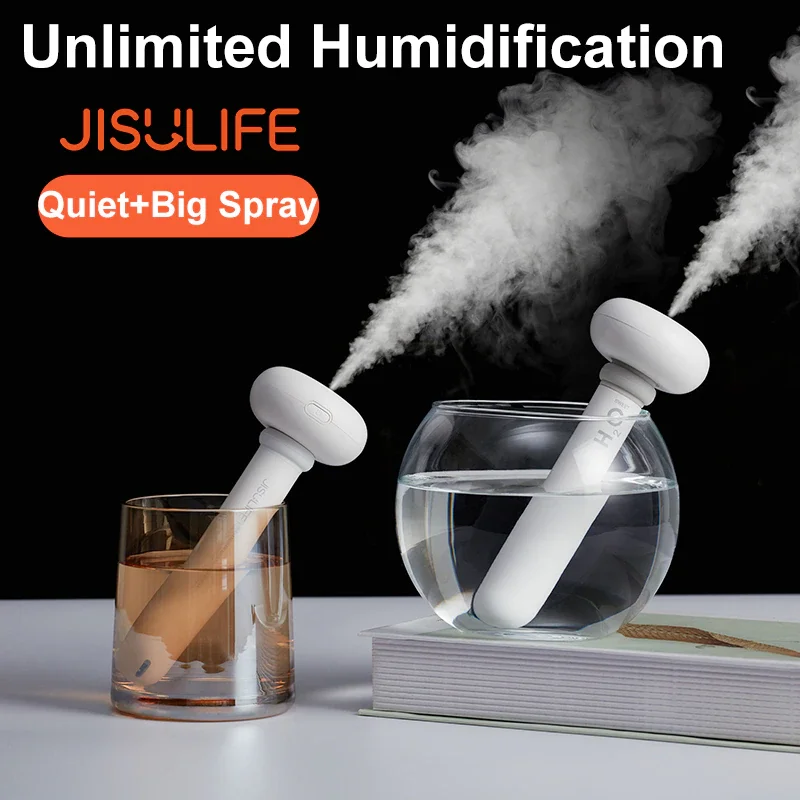 Портативный увлажнитель воздуха JISULIFE аромадиффузор с USB тихий мини-увлажнитель