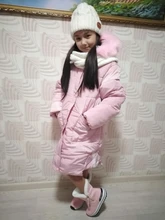 Ankle-Boots Plush Girls Boys Winter Flat Zipper ISSIENA Down with PU Snow Snow