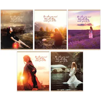 

Notebook 48L A5, Cage "girls. Romantic"