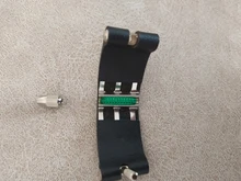 Ligadura Soprano B de cuero PU para clarinete Soprano, boquilla de goma, accesorio para instrumentos musicales