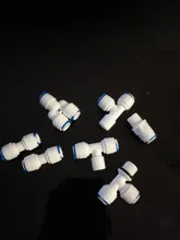1/2-Water-Connector-Fittings Plastic-Pipe Reverse-Osmosis-System Hose-Tube OD 3/4-