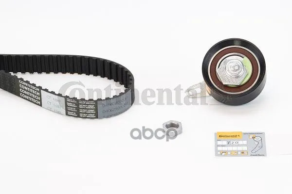 Ремень Грм Комплект [87 Зуб.,24mm] Ролик Гайка Contitech Ct1018k1 ContiTech арт. CT1018K1