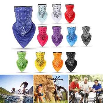 

Breathable Mask Triangle Bandana Male Female Cycling Windproof Fishing Sun Mask Dustproof Snare Outdoor