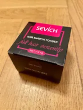 Sevich-Polvo de línea de pelo 4g Unisex, sombra de pelo, corrector de pelo, cobertura Natural, producto para la pérdida de cabello