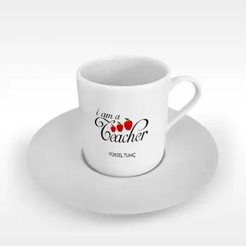 

Personalized Professional Teacher Turkish coffee Cup