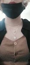 VKME-collar de perlas de mariposa de varias capas para mujer, gargantilla de perlas doradas, estrella del sol, regalo de joyería 2021