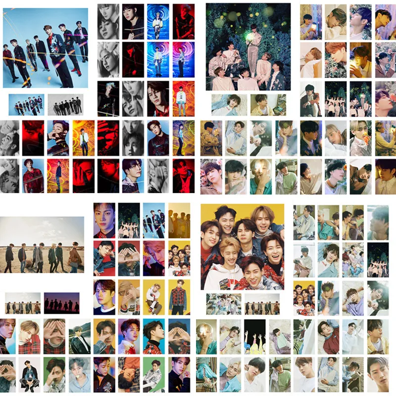 GOT7 Bambam JB JinYoung YoungJae YuGyeom волчок LOMO карты фото мини-карты Джексон I идентификация |