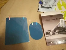 parasol coche parabrisas delantero 4 Uds suave niebla coche de la película trasera película protectora para espejo ventana claro impermeable protector para espejo retrovisor Anti-glare película transparente