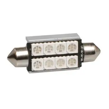 

Set of 10 und. L309B-LED lamp L309 - C5W 41mm 8xSMD5050 RAD. Blue CANBUS