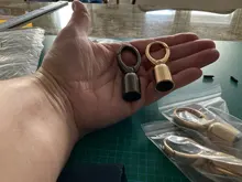 Clip de cierre de langosta para bolsa, hebilla de Metal para perros, 1 ud.