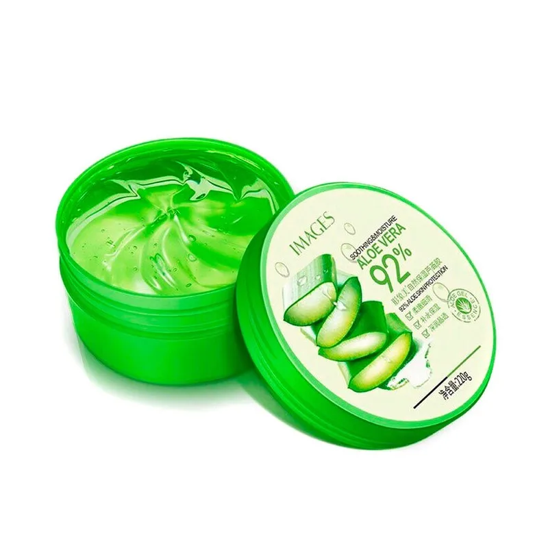 Успокаивающий гель для лица и тела с натуральным соком ALOE VERA 92% IMAGES | Красота