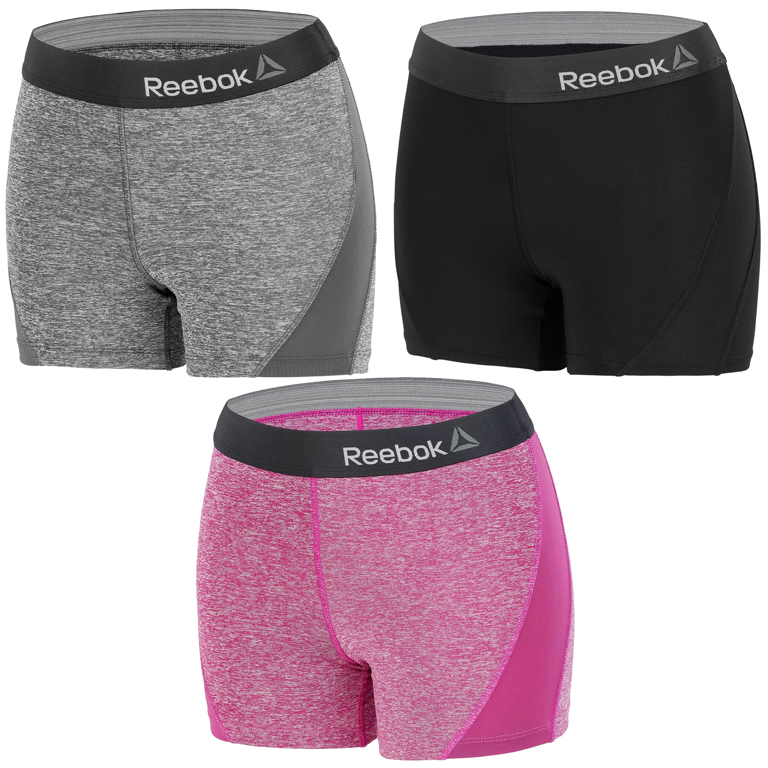 Короткие спортивные шорты REEBOK для женщин одна или упаковка 3 различных цвета |