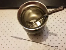Yerba-Juego de tazas de té de calabaza Natural Mate, 8 onzas, paja Mate, cepillo de limpieza, acero inoxidable, doble pared, fácil de limpiar