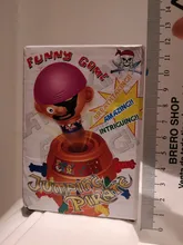 Divertido juego de la suerte para niños, broma, juego barril de pirata, NTDIZ1040, novedad