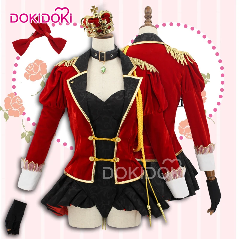 DokiDoki игра Fate Grand Order Nero, для косплея Fate Косплей Idol Nero Красная форма FGO женский костюм на Хэллоуин