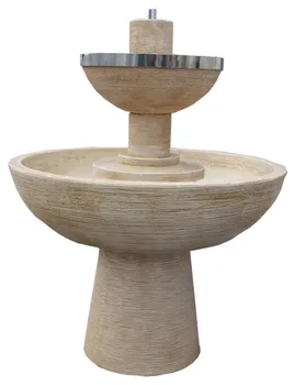

Garden fountain Chloe 100x125cm. Concrete-stone Lifelike ocher