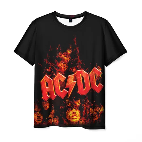 Мужская футболка 3D AC/DC | одежда