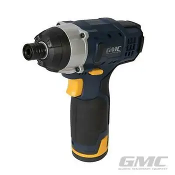 

Cordless drill impact GID12 Gmc work 12V with charger and battery