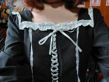 2020 New Japanese Lolita Gothic Bandage Dress Girl Vintage Designer Mini Dress Japan