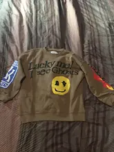 NAGRI-Sudadera con capucha de Kanye West para niños, ropa para parte superior infantil, de Hip Hop, suave