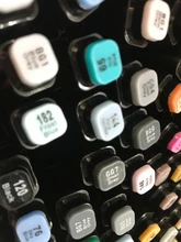 Touchfive-Conjunto de rotuladores de doble punta, set de 30/40/60/80/168 colores, rotuladores de alcohol para dibujo artístico y manga