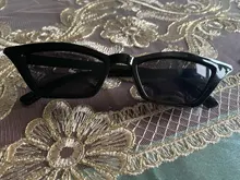 Gafas de sol con montura pequeña para mujer, lentes de sol a la moda, UV400, anteojos de sol Vintage, gafas de sol tipo Ojo de gato, sencillas para montañismo y Pesca