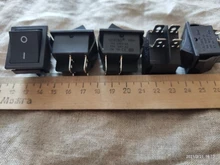 Power-Switch-I/O KCD4 with Latching Light-16a 250VAC 20a/125vac/Kcd4 5pcs 4-Pins