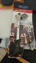 GIYO-Bomba de aire plegable GS-02D de alta presión para bicicleta, hinflador de 300 psi, con palanca, calibrador para horquilla y suspensión trasera, para bicicleta de montaña