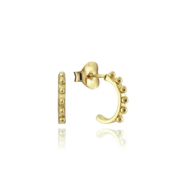 

Silver earrings Golden Half Hoop Skewers Pressure TREND VICEROY