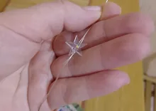 Fairy-Lights Battery-Operated Party-Use Copper 60-Star Outdoor LED Xmas Long for Silver-Color