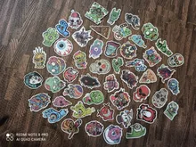 50 Uds. Con Graffiti de pegatinas de Terror, pegatinas oscuras divertidas para Estuche De Viaje, portátil, monopatín, guitarra, nevera