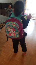 New Orthopedic Girl Backpack For School 3D Cartoon Cat Girls EVA School Bags Children