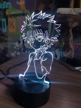 Night-Lamp Bedroom Decor Manga Gift Anime Hunter-X-Hunter Kids Child for 3d