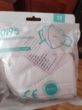 200 piezas KN95 Mascarillas CE FFP2 Facial cara máscara 5 capas de protección de salud transpirable 95% boca máscaras para la cara